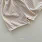 (1-5Y) Peekaboo Checkered set