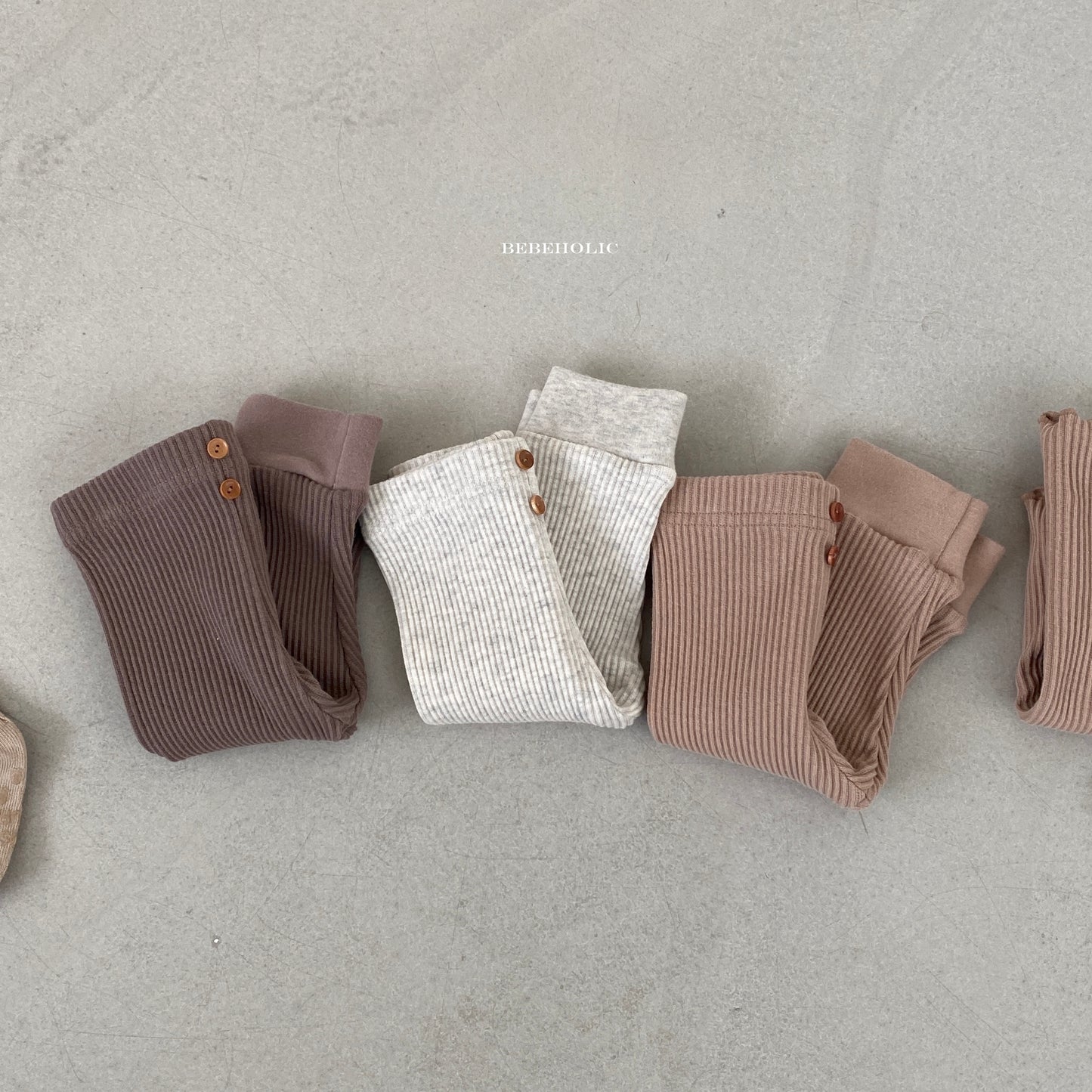(3-18m) Bebeholic Waffle Knit Set