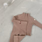 (3-18m) Bebeholic Waffle Knit Set
