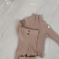(3-18m) Bebeholic Waffle Knit Set