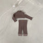 (3-18m) Bebeholic Waffle Knit Set