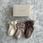 (0-3m) Monbebe Lace Socks, set of 3