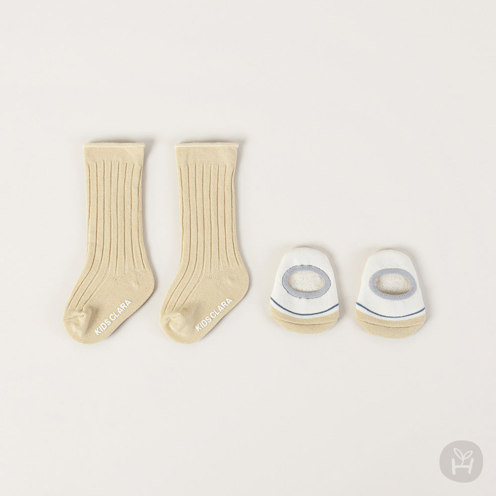 (1-4Y) Greddy Sock Set - 2pc Set