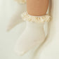 J Lace Crew Socks