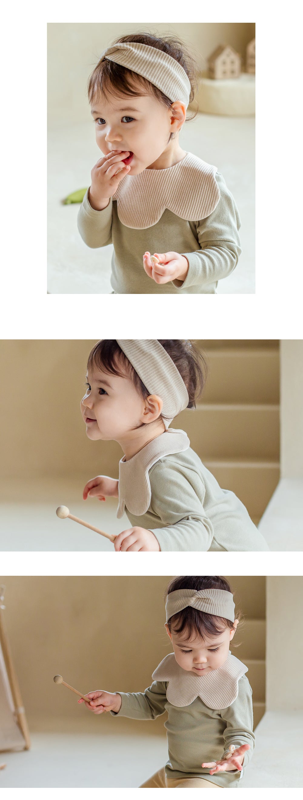 Fleecy Cloud Reversible Bib