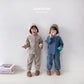 (4-6Y) Corduroy Top and Bottom Set