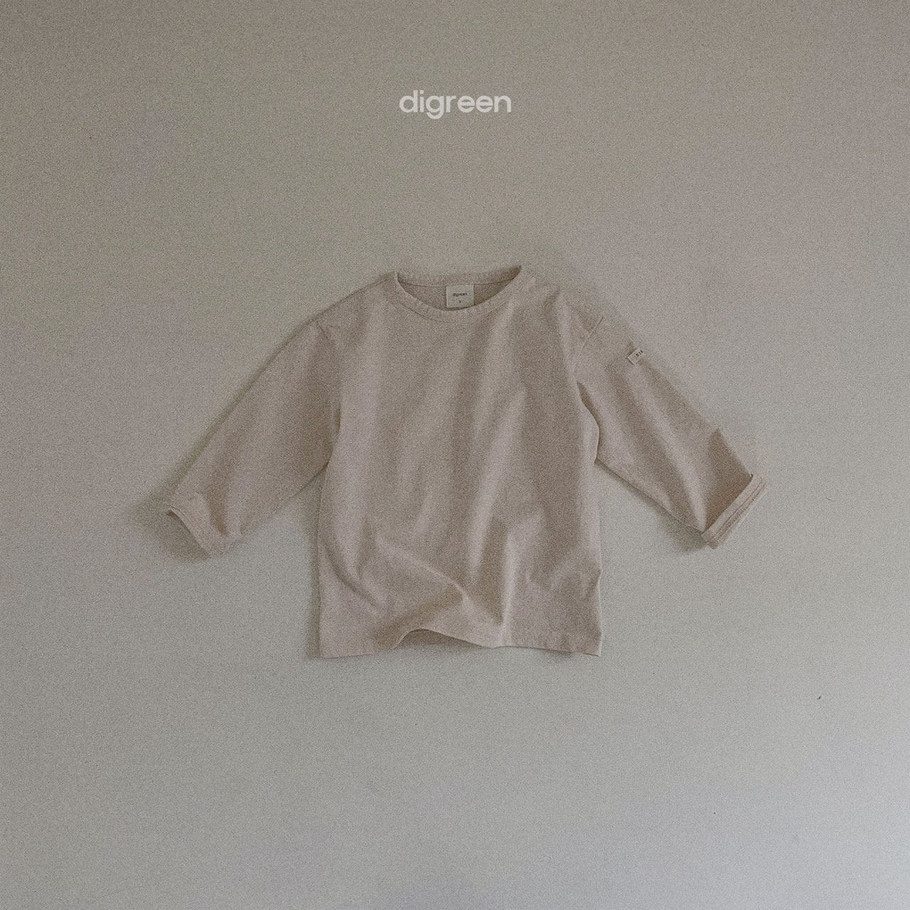 (3-4Y) James Basic Long Sleeve Tee