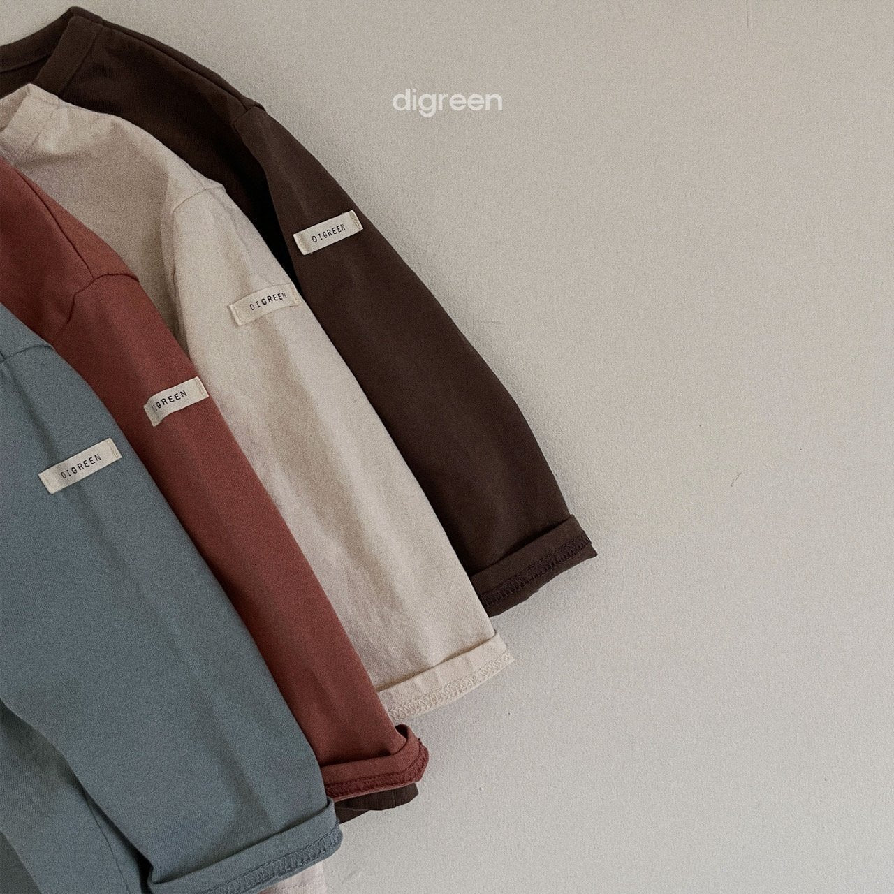 (3-4Y) James Basic Long Sleeve Tee