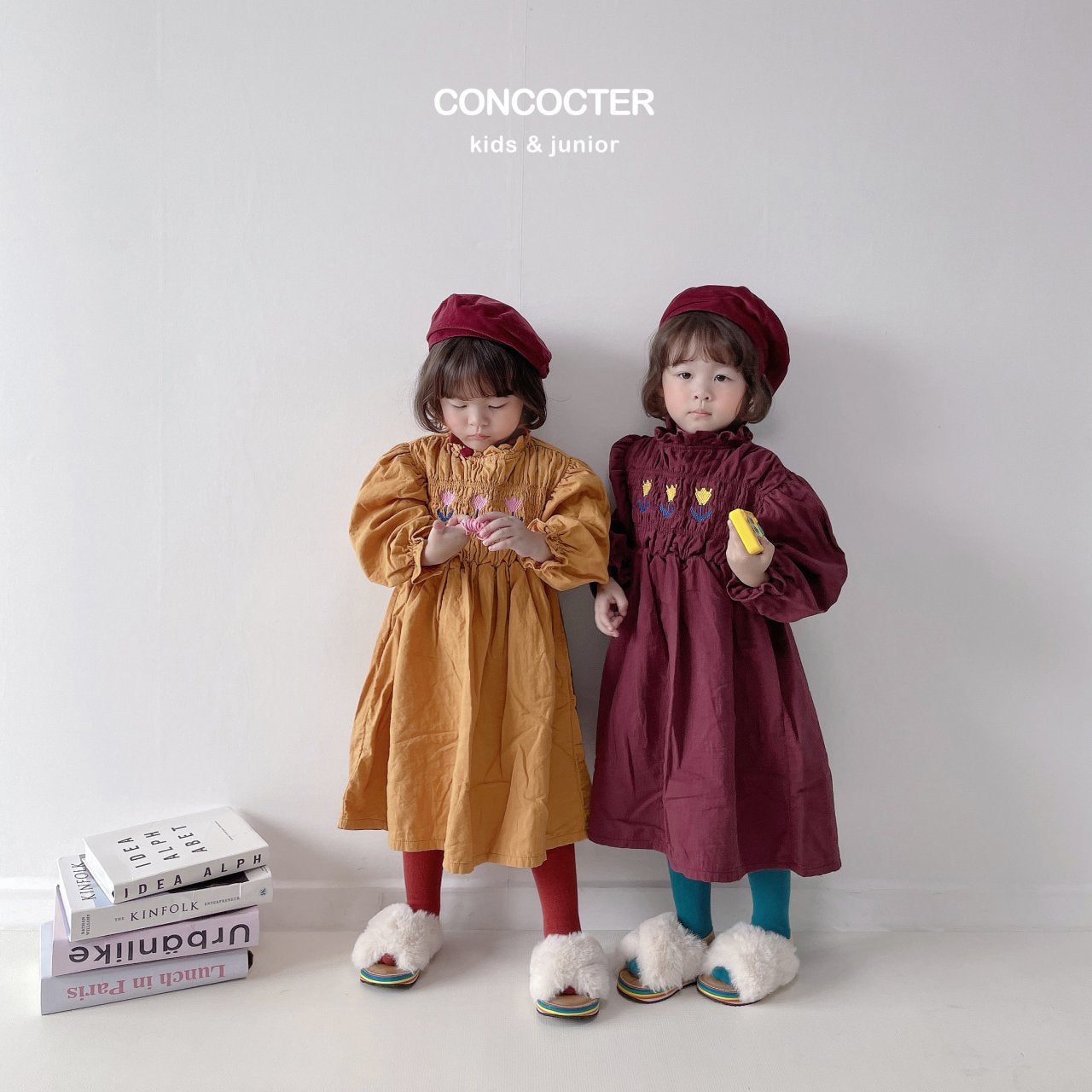 (3-6Y) Smoked Tulip Dress