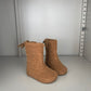 (Brown, 170, 180mm) Iw 960 Teddy Fleece Boots