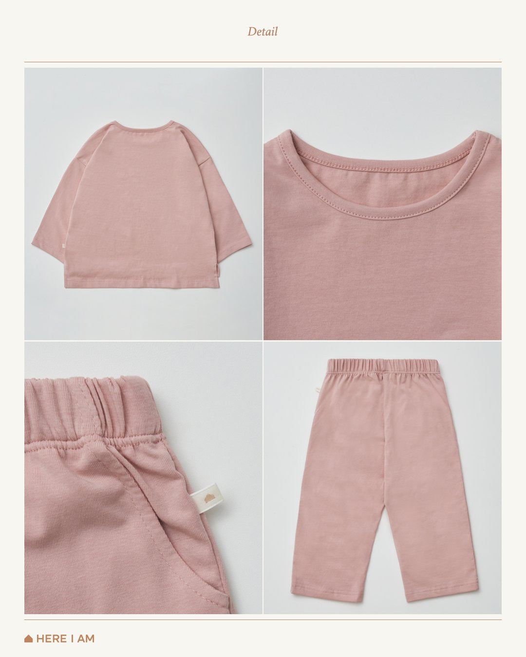 (4-5Y) Elle Overfit Premium Set