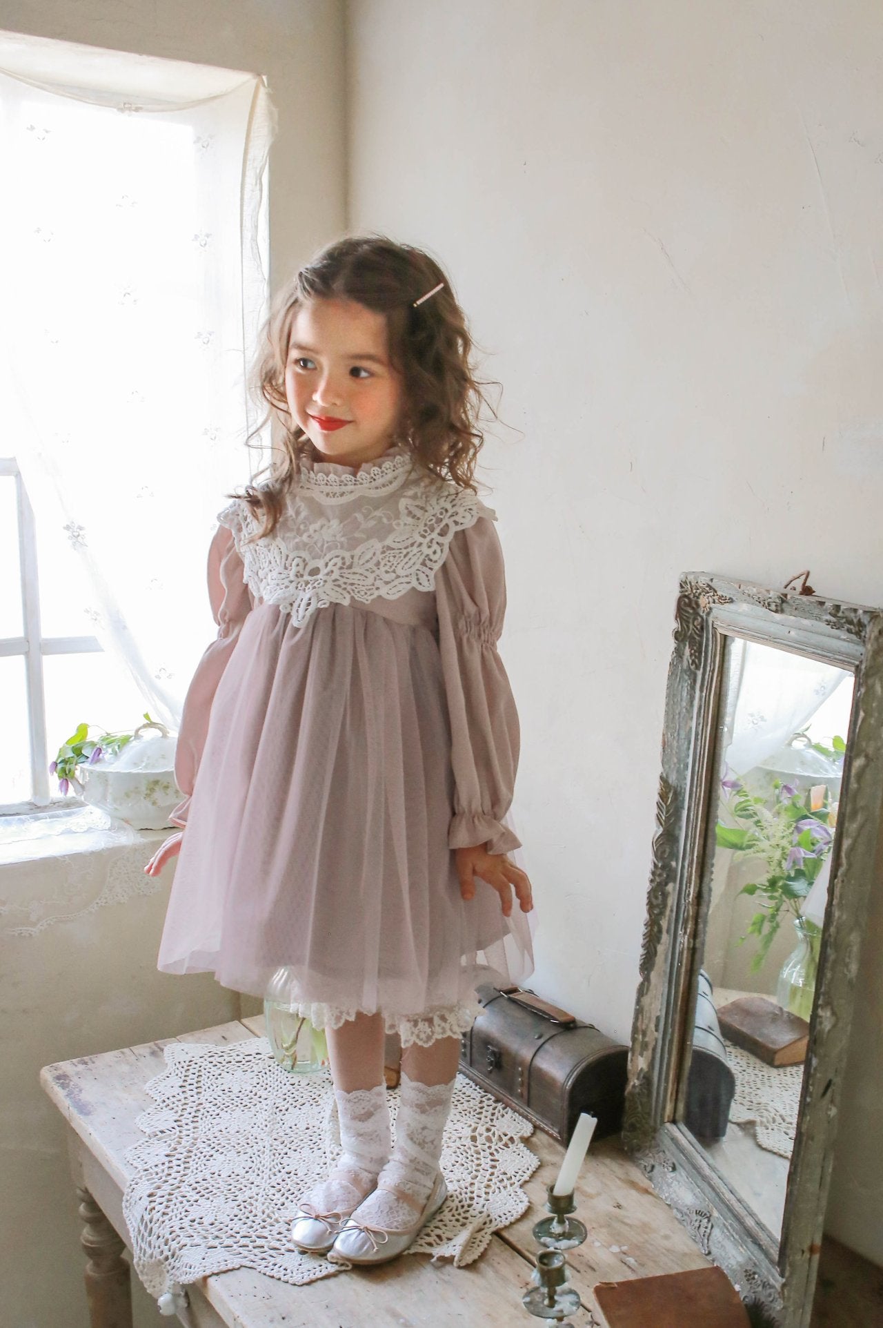 (2-3, 4-5Y) Melina Dress