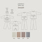 (2-4Y) Smooth Loungewear Set