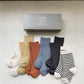 (0-1Y) Monbebe Ribbed Socks (set of 6)