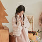 (Creme Yellow, 3-4Y) Kinder Fleece Jacket