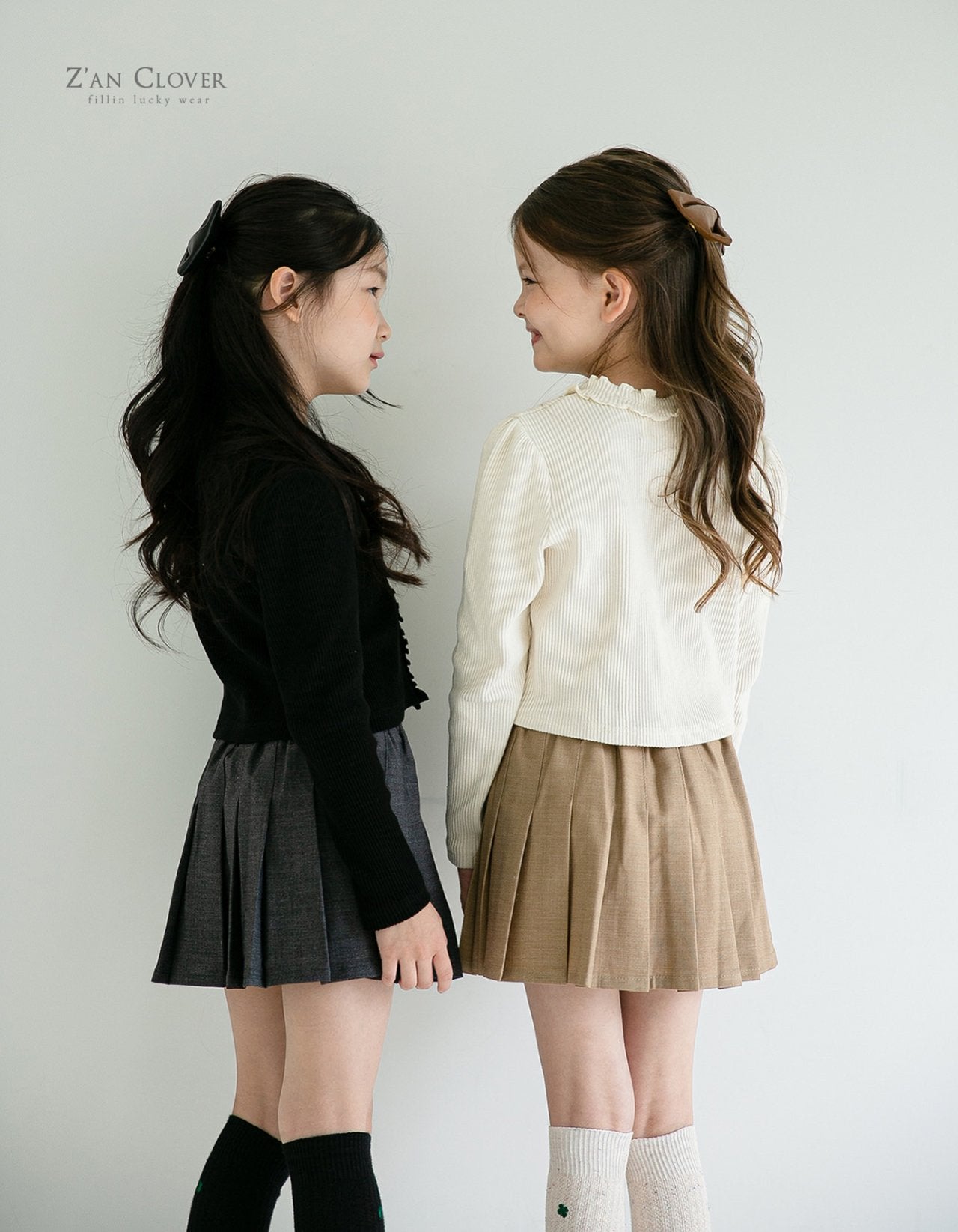 (0-3Y) Jenny Ribbed Cardigan