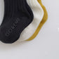 Rib Kneesocks (set of 3)
