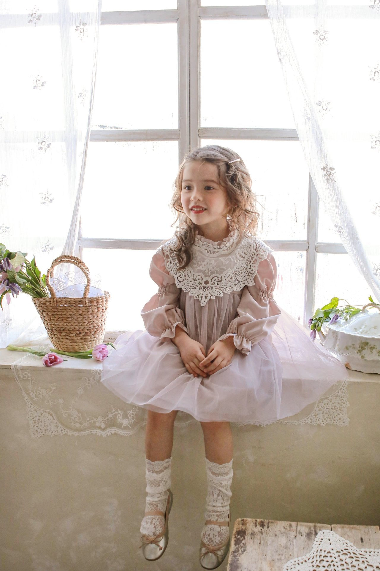 (2-3, 4-5Y) Melina Dress