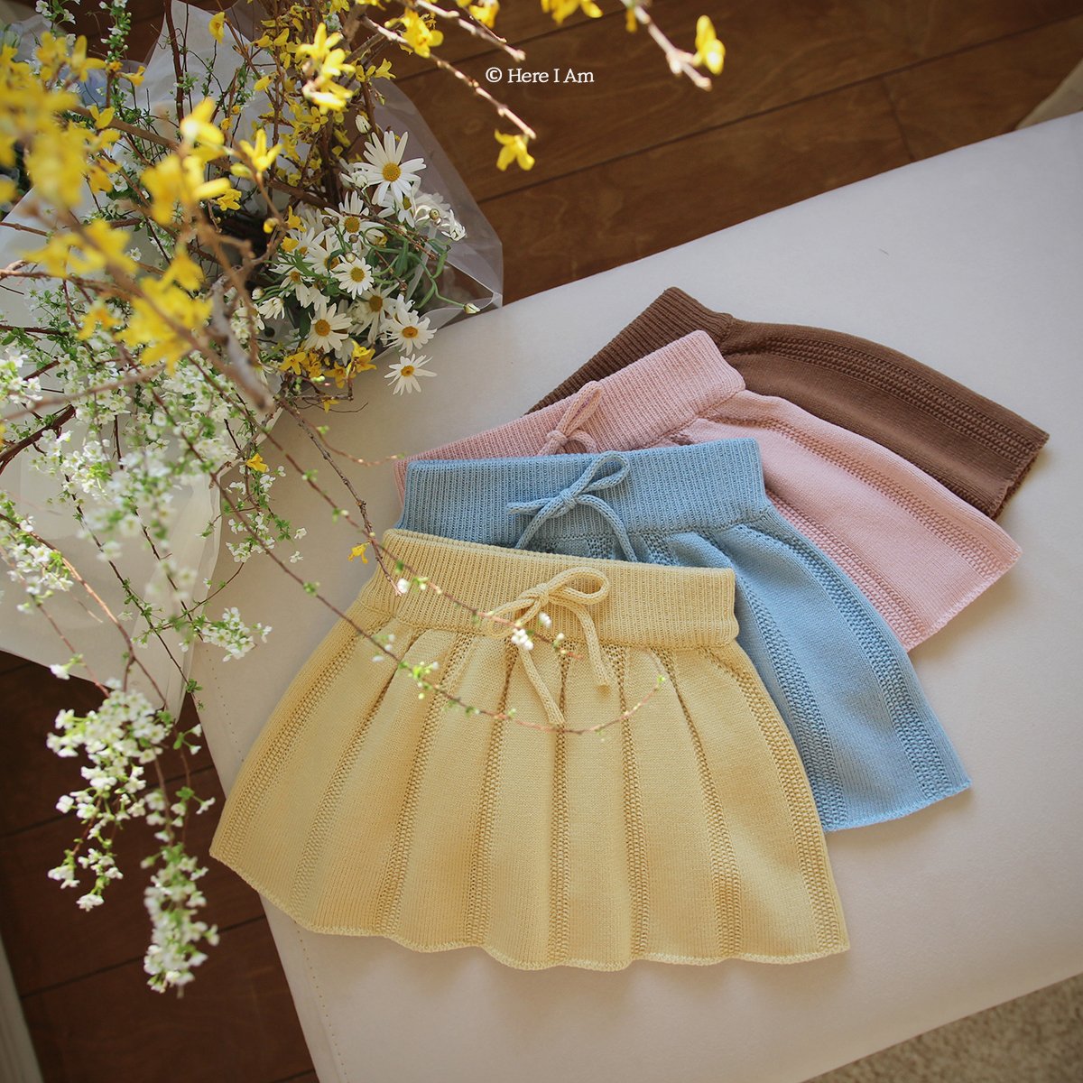 (2-5Y) Sweater Knit Skirts