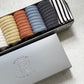 (0-1Y) Monbebe Ribbed Socks (set of 6)