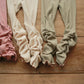 (3-4Y, 6-7Y) Brushed Rib Half Neck Tee and Leggings Set