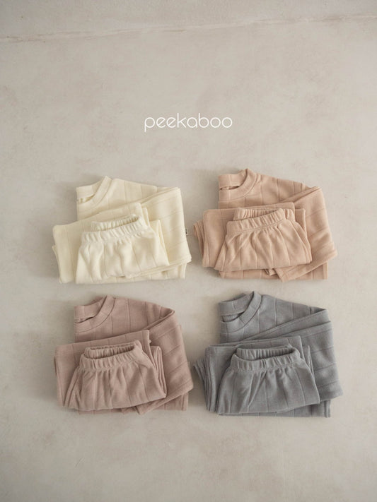 (2-4Y) Smooth Loungewear Set