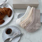 (0-1Y) Monbebe Ribbed Socks (set of 6)