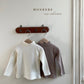 (3-4Y, 6-7Y) Ribbed Mockneck Tee