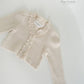 (0-3Y) Jenny Ribbed Cardigan