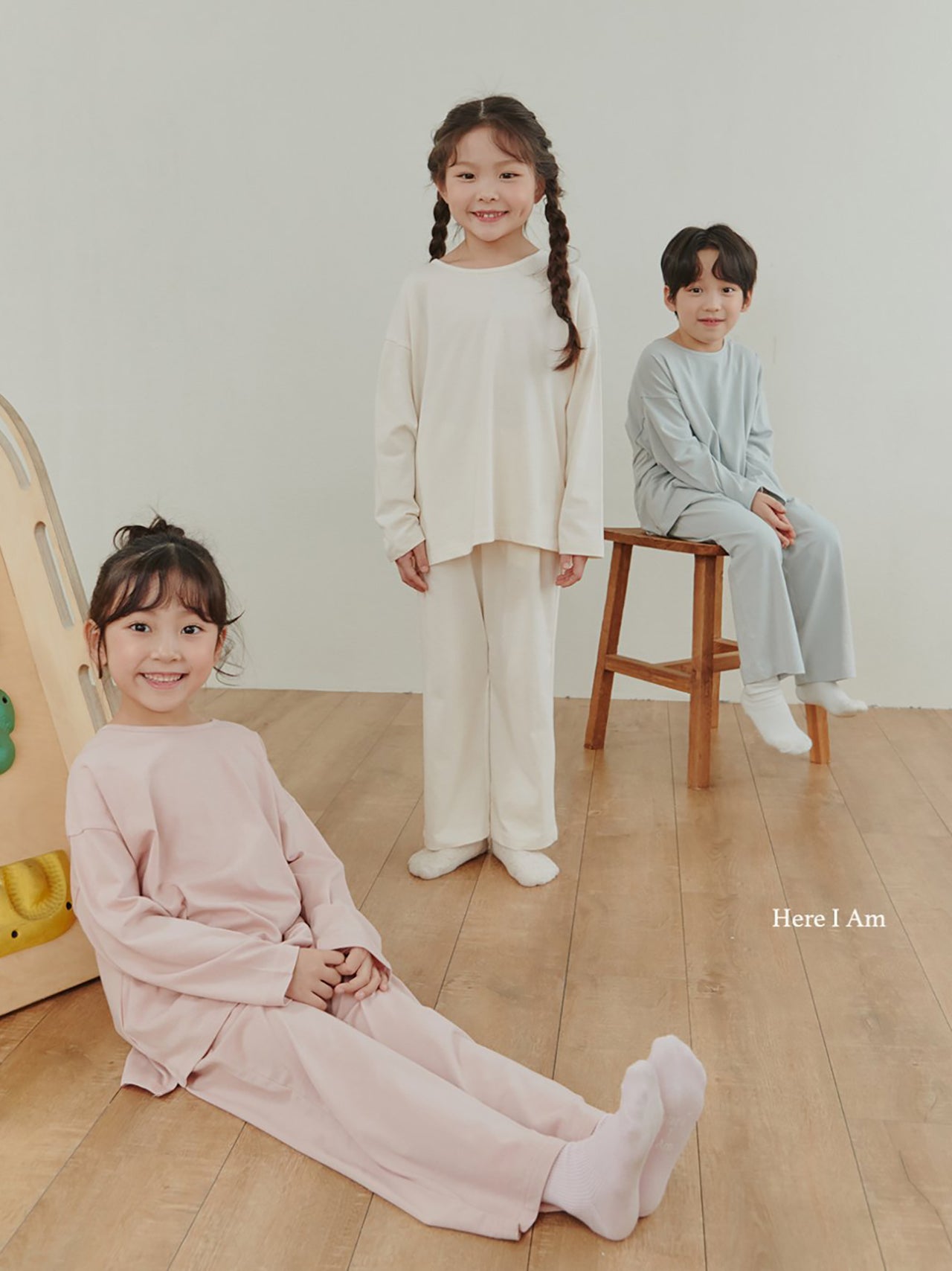 (4-5Y) Elle Overfit Premium Set