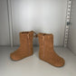 (Brown, 170, 180mm) Iw 960 Teddy Fleece Boots