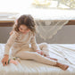 (3-4Y, 6-7Y) Brushed Rib Half Neck Tee and Leggings Set