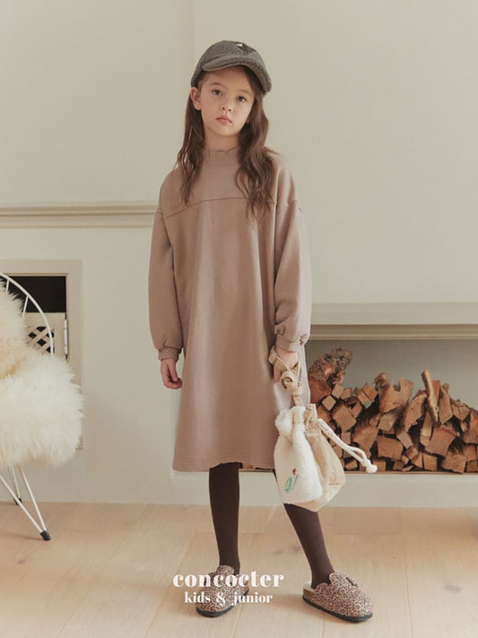 (1-2Y) Cotton Latte Dress