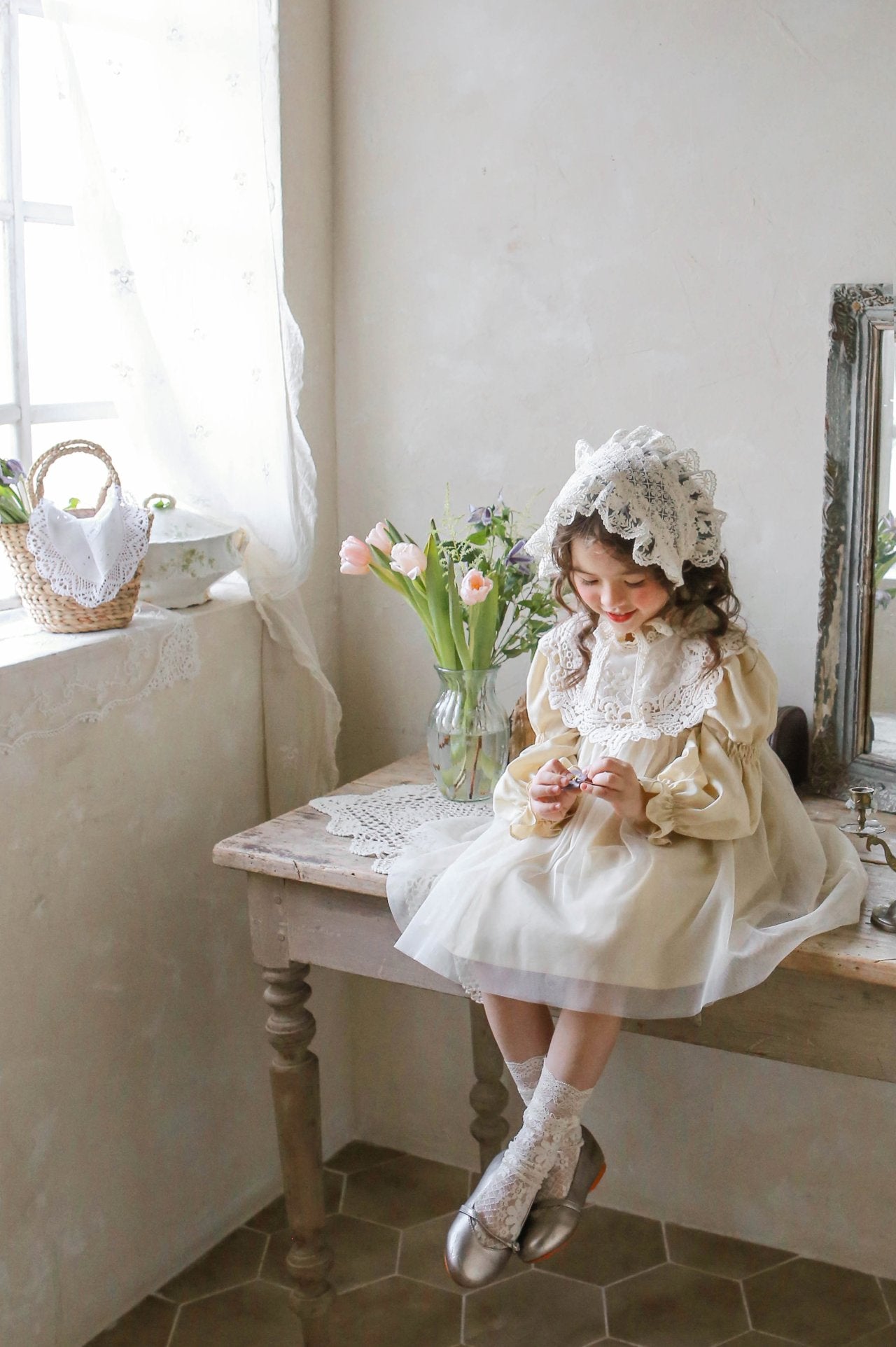 (2-3, 4-5Y) Melina Dress