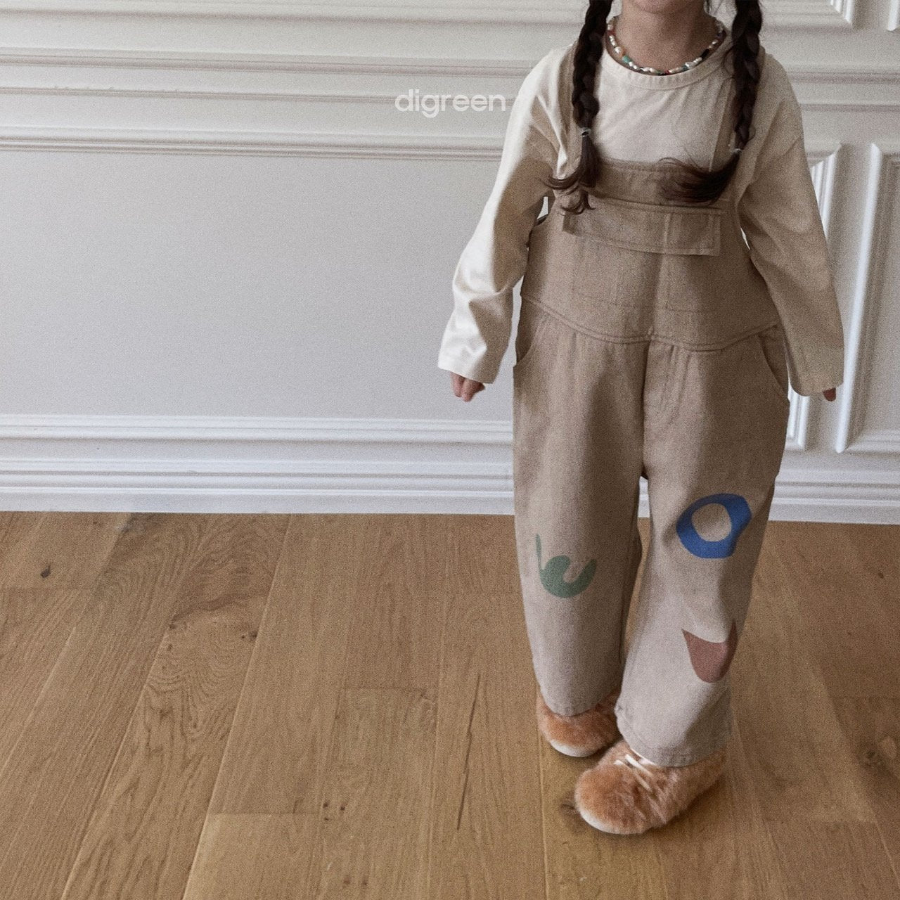 (3-4Y) James Basic Long Sleeve Tee