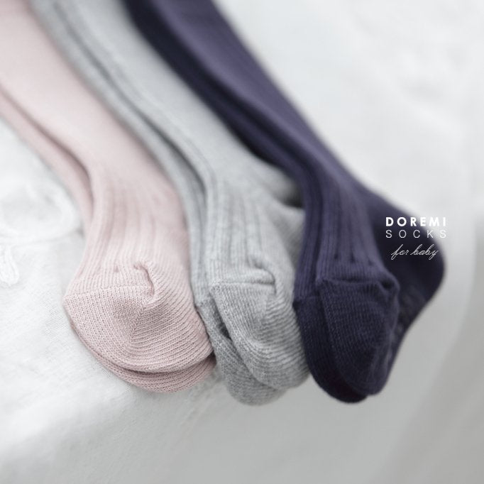 Rib Kneesocks (set of 3)