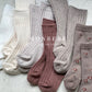 (0-1Y) Monbebe Ribbed Socks (set of 6)