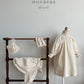 (3-4Y) Cream Smocked Dress
