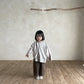 (0-1Y, 4-5Y)Ribbed Binding Cotton Cardigan