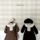 (Mocha, 4-5Y) Aosta Coin de Dress