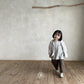 (0-1Y, 4-5Y)Ribbed Binding Cotton Cardigan