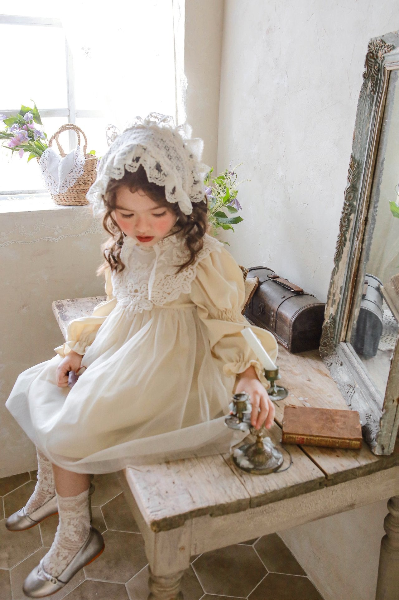 (2-3, 4-5Y) Melina Dress
