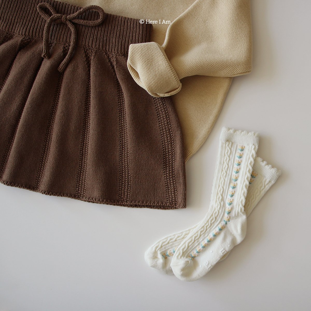 (2-5Y) Sweater Knit Skirts