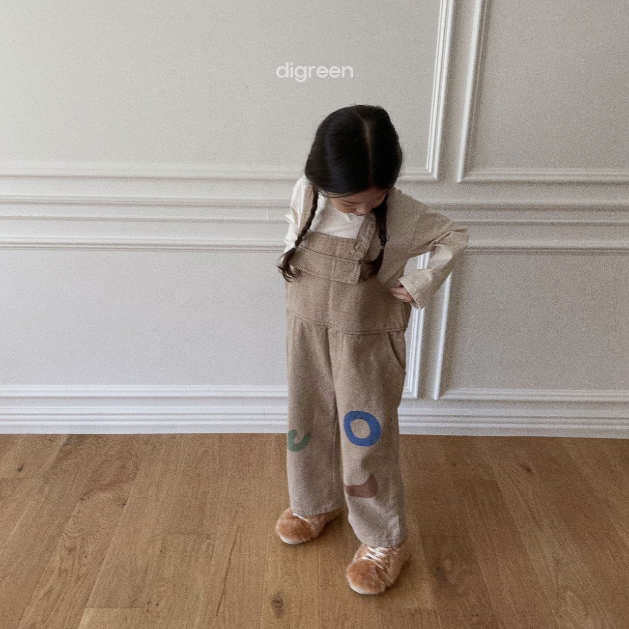 (3-4Y) James Basic Long Sleeve Tee