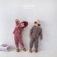 (4-6Y) Corduroy Top and Bottom Set