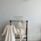 (3-4Y) Cream Smocked Dress
