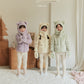 (Creme Yellow, 3-4Y) Kinder Fleece Jacket