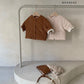 (3-4Y) Padded Cord Jacket & Bonnet Set