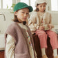 (Lt. Brown, 4Y) Tumble Sherpa Vest