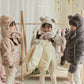 (Creme Yellow, 3-4Y) Kinder Fleece Jacket